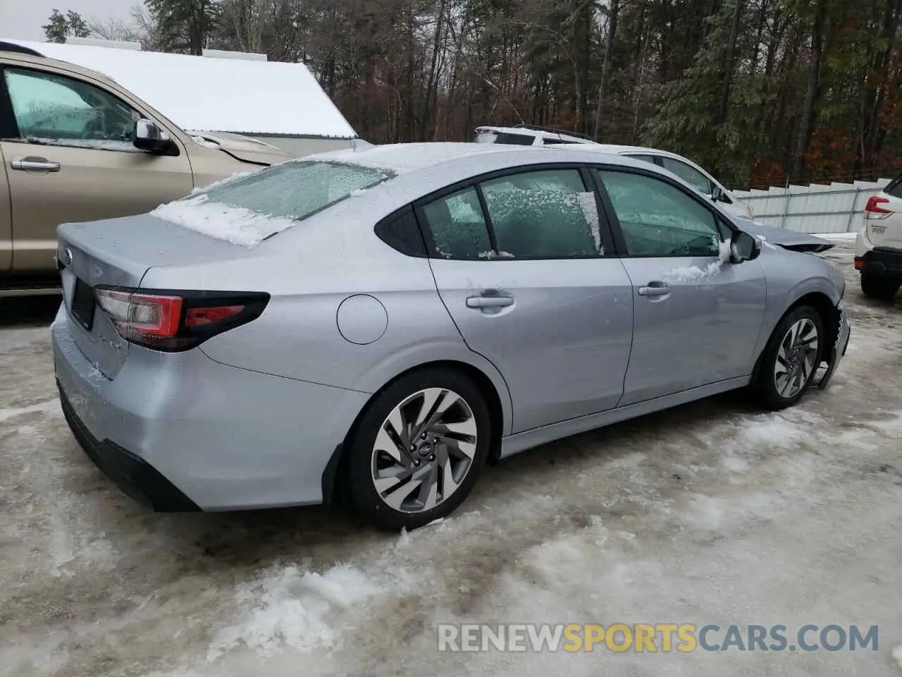 3 Photograph of a damaged car 4S3BWAN60S3014430 SUBARU LEGACY 2025
