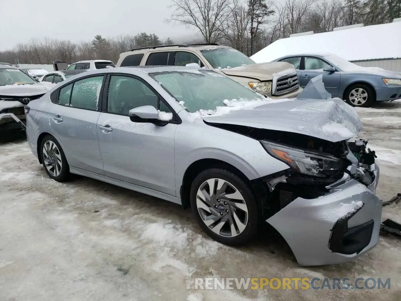 4 Photograph of a damaged car 4S3BWAN60S3014430 SUBARU LEGACY 2025