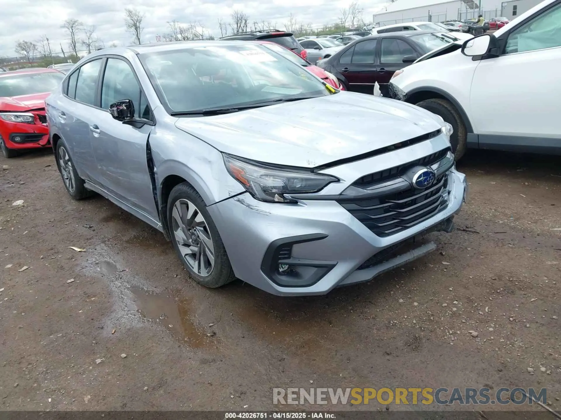 1 Photograph of a damaged car 4S3BWAN61S3007602 SUBARU LEGACY 2025