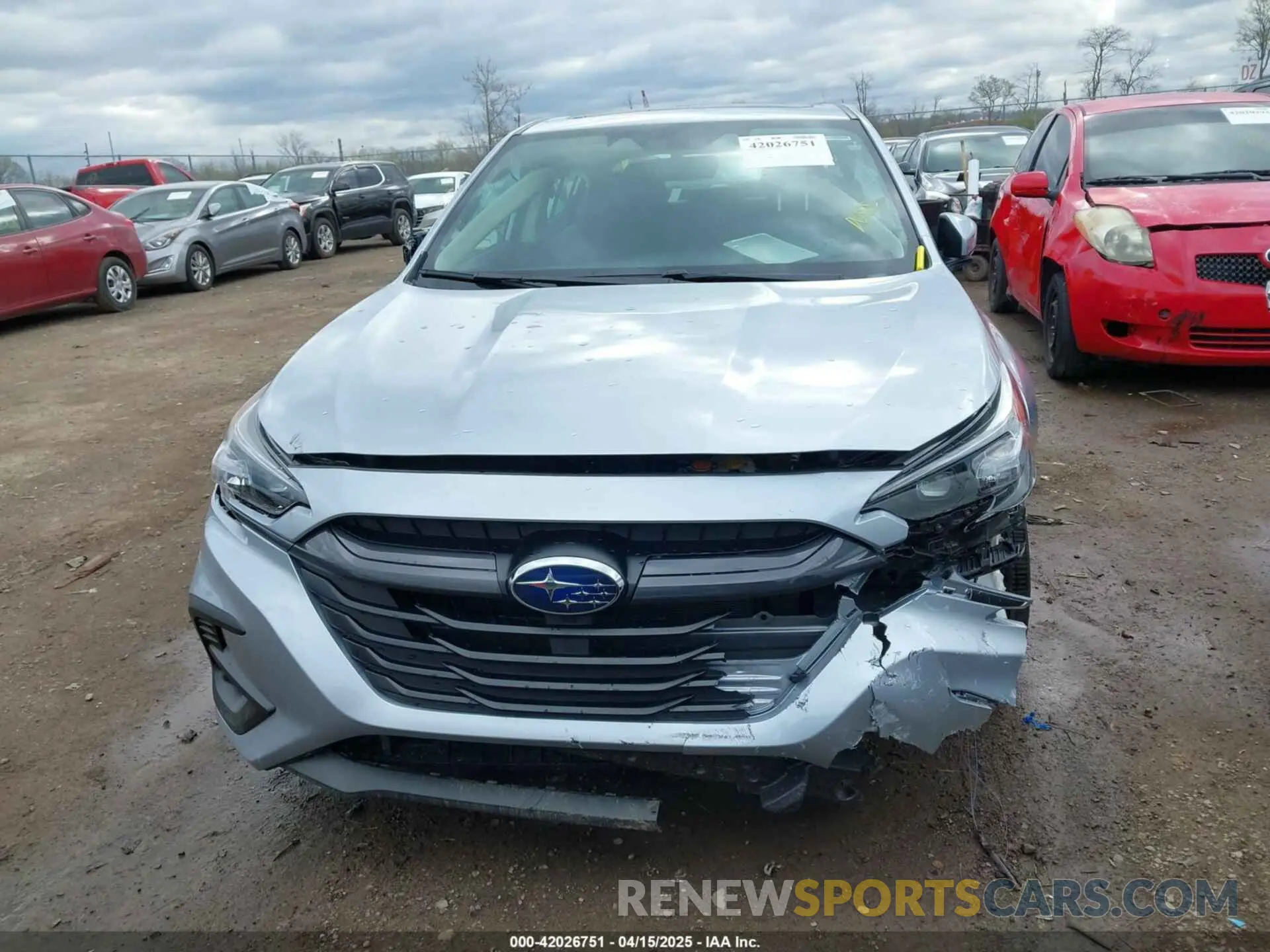 12 Photograph of a damaged car 4S3BWAN61S3007602 SUBARU LEGACY 2025