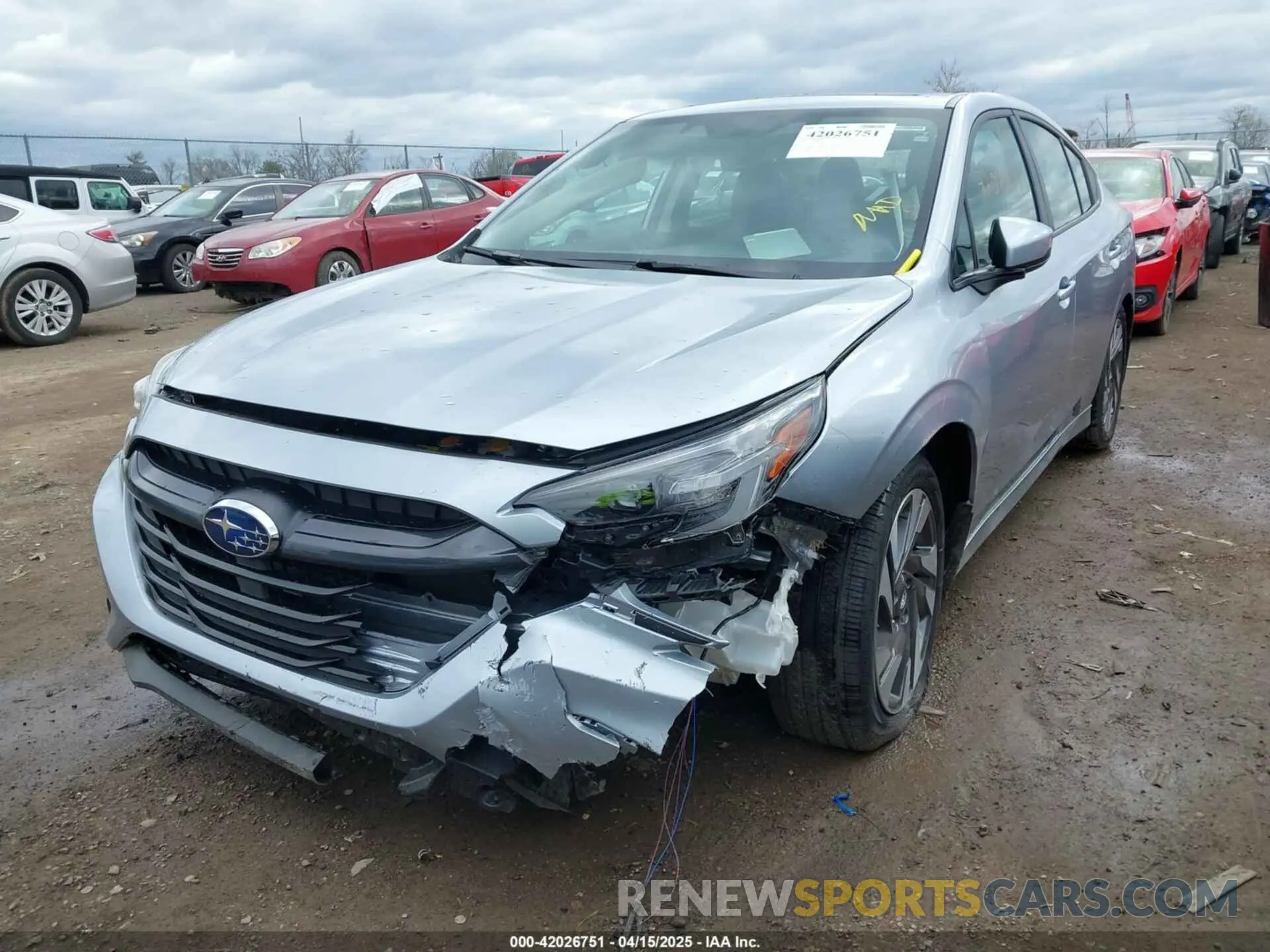 6 Photograph of a damaged car 4S3BWAN61S3007602 SUBARU LEGACY 2025