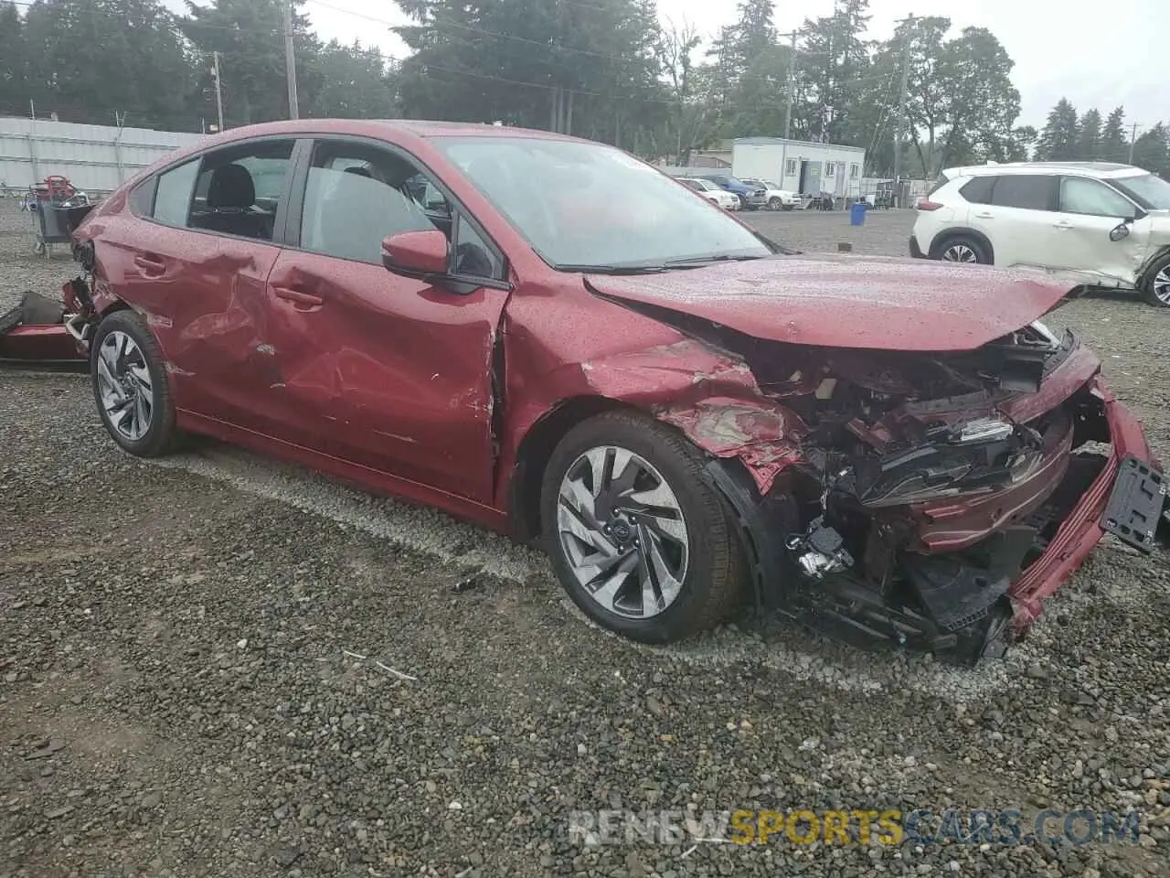4 Photograph of a damaged car 4S3BWAN66S3011161 SUBARU LEGACY 2025