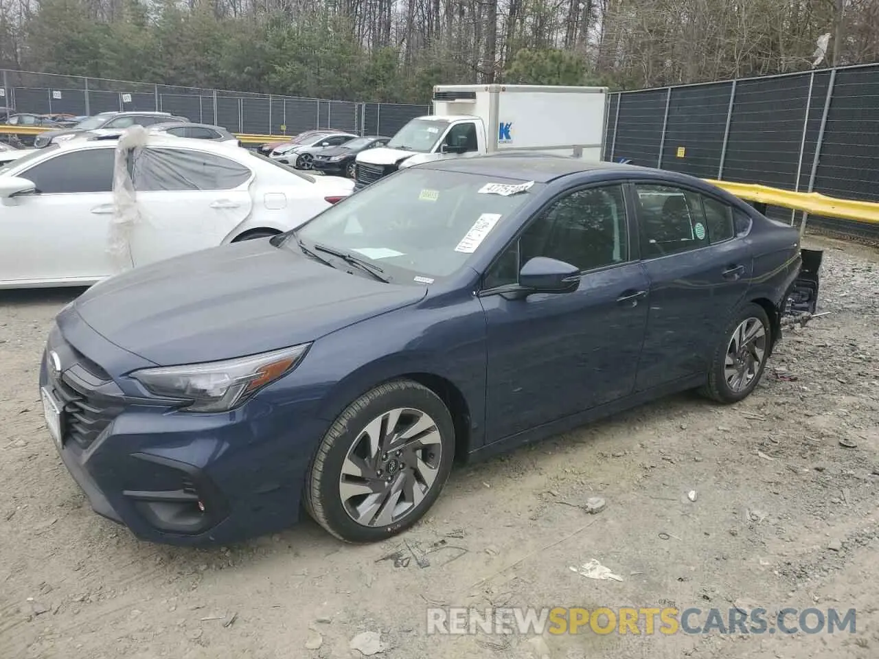 1 Photograph of a damaged car 4S3BWAN66S3013704 SUBARU LEGACY 2025