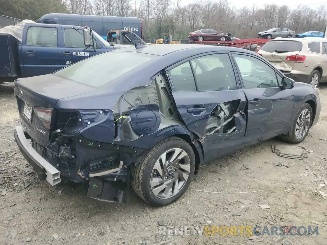 3 Photograph of a damaged car 4S3BWAN66S3013704 SUBARU LEGACY 2025