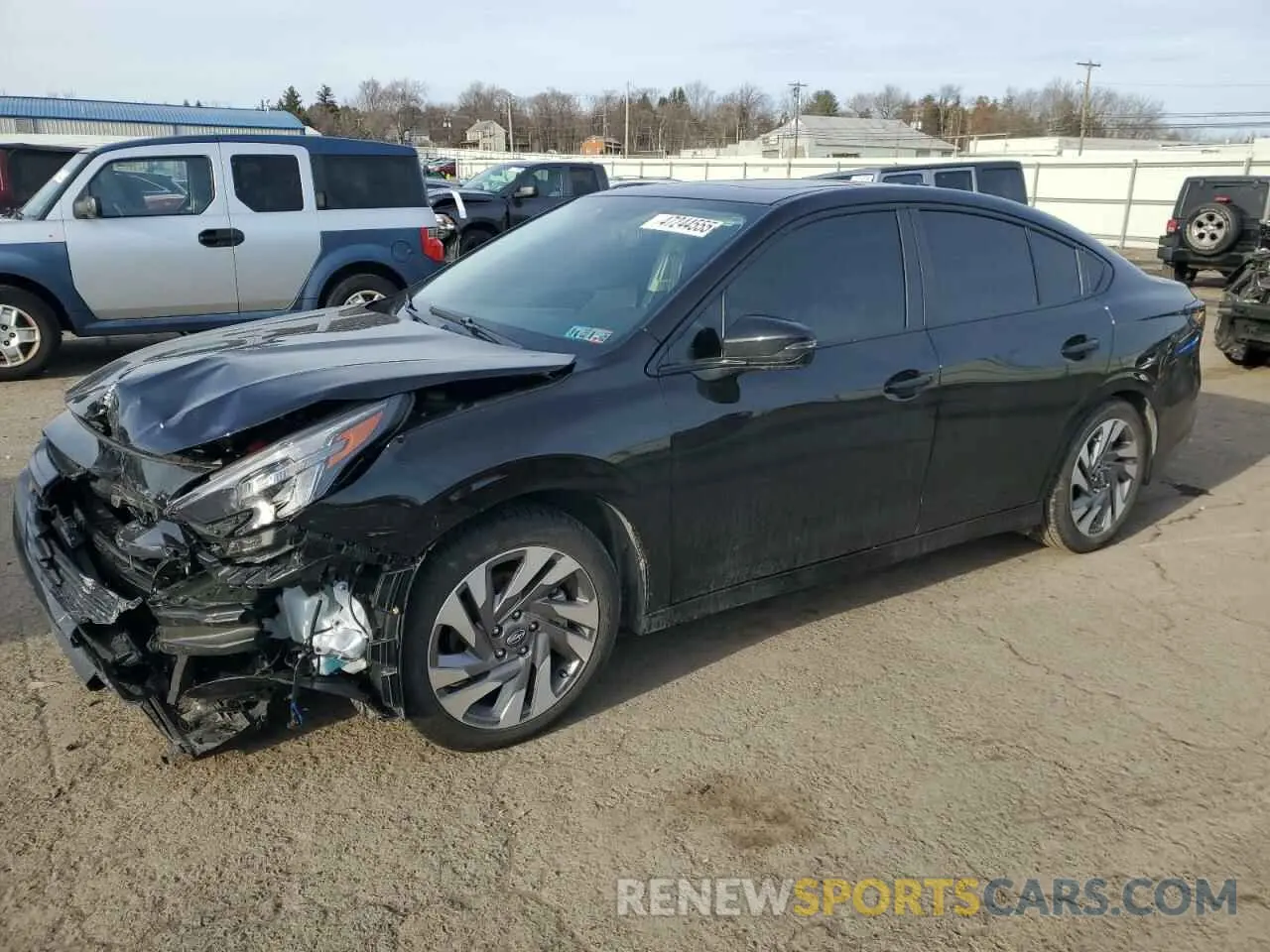 1 Photograph of a damaged car 4S3BWAN68S3008178 SUBARU LEGACY 2025