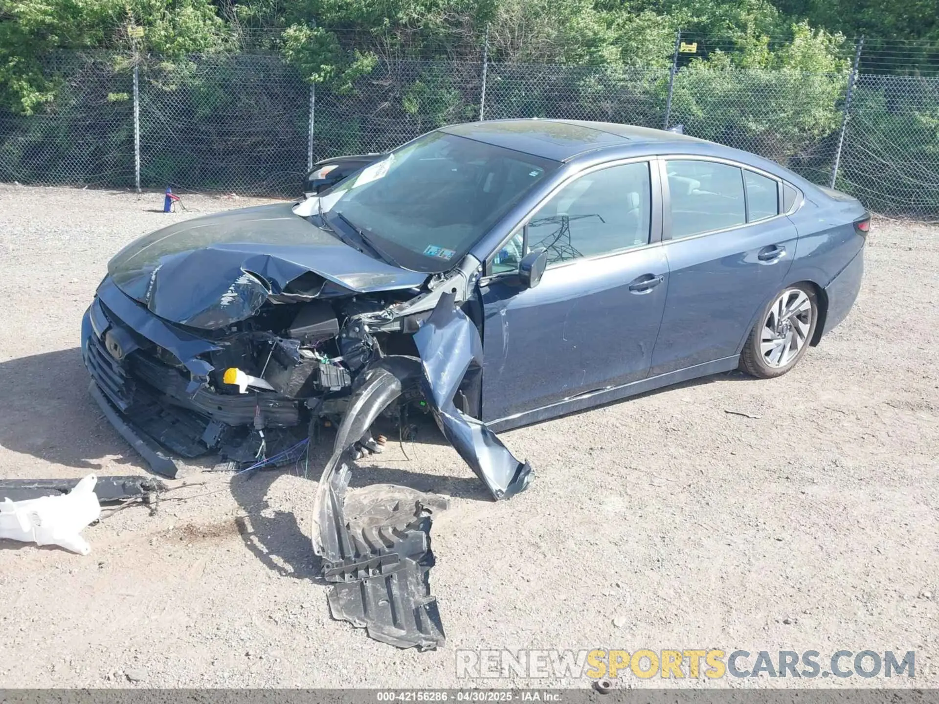 2 Photograph of a damaged car 4S3BWAN69S3005337 SUBARU LEGACY 2025