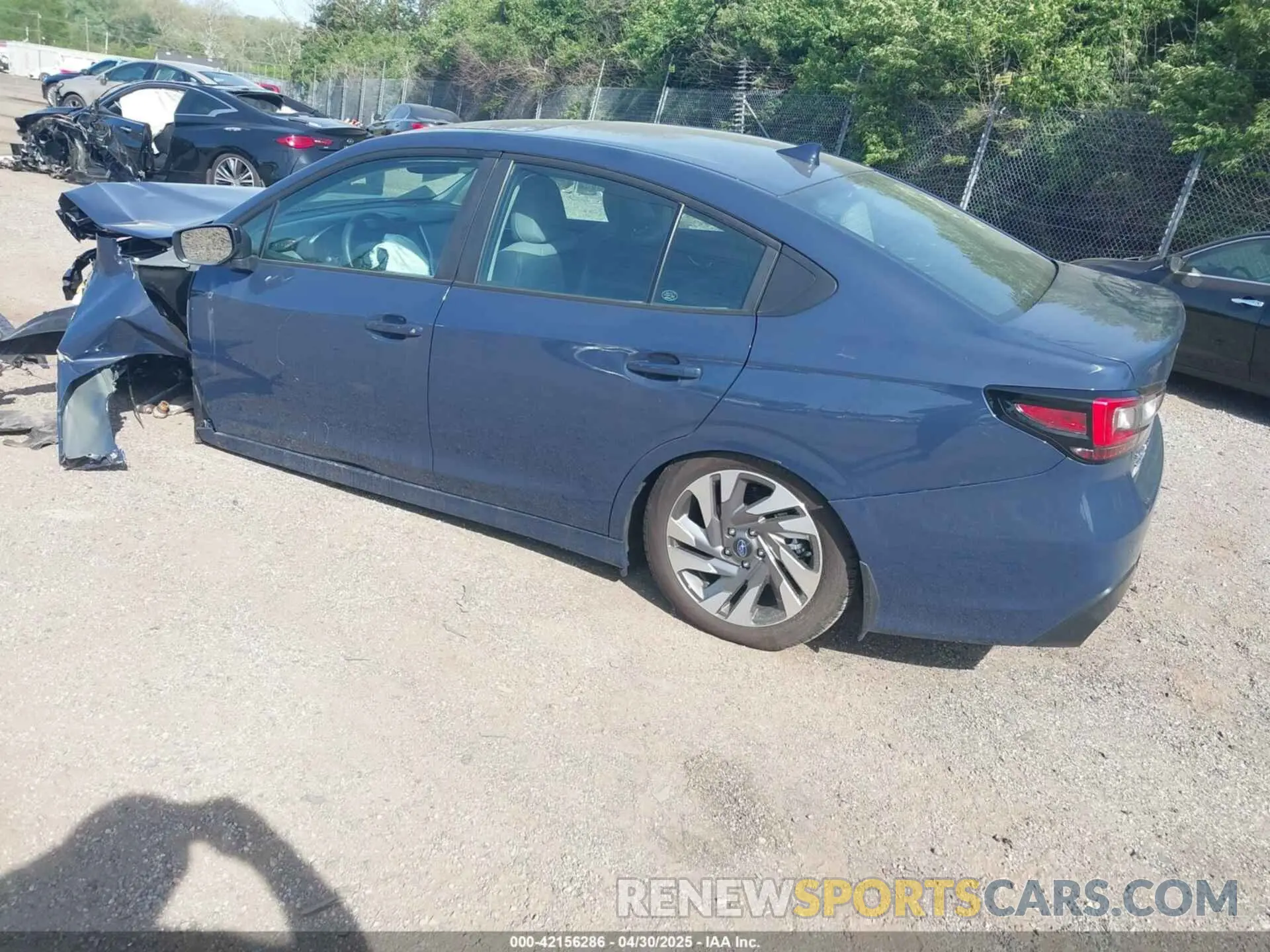 3 Photograph of a damaged car 4S3BWAN69S3005337 SUBARU LEGACY 2025