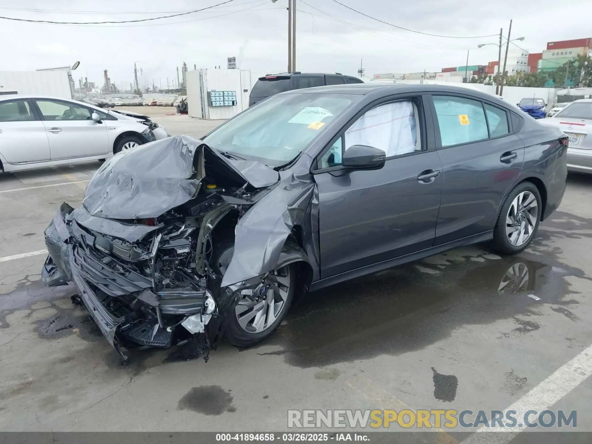 2 Photograph of a damaged car 4S3BWAN69S3010621 SUBARU LEGACY 2025