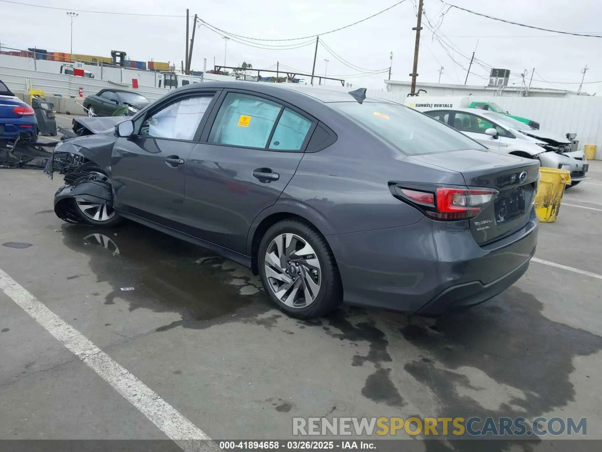 3 Photograph of a damaged car 4S3BWAN69S3010621 SUBARU LEGACY 2025