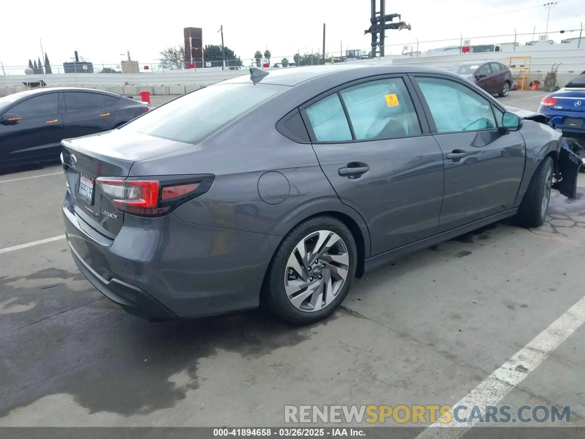 4 Photograph of a damaged car 4S3BWAN69S3010621 SUBARU LEGACY 2025