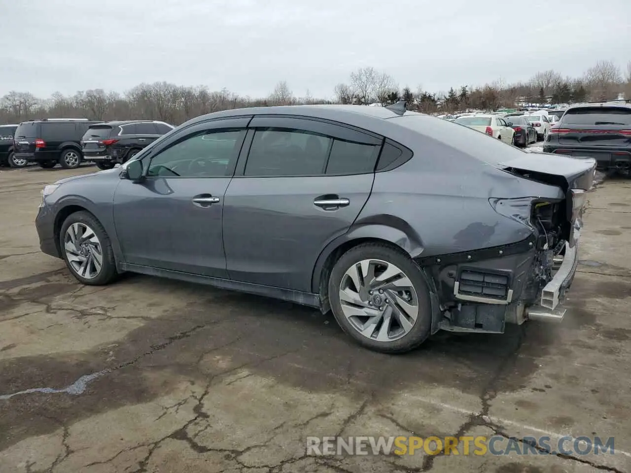 2 Photograph of a damaged car 4S3BWGP65S3003598 SUBARU LEGACY 2025