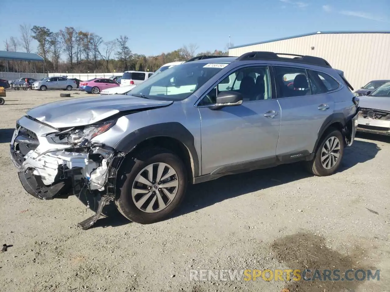 1 Photograph of a damaged car 4S4BTAAC1S3104007 SUBARU LEGACY 2025