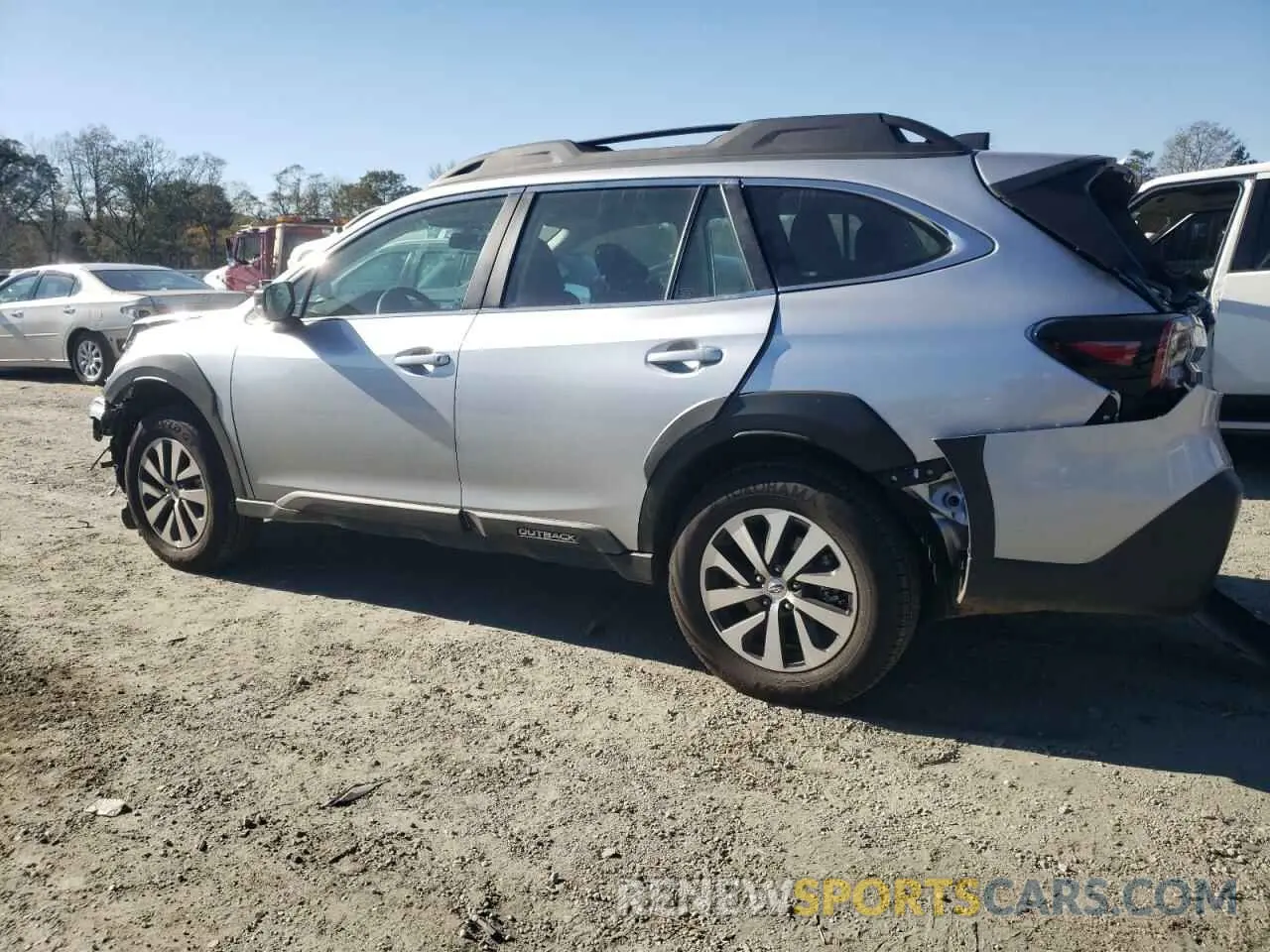 2 Photograph of a damaged car 4S4BTAAC1S3104007 SUBARU LEGACY 2025