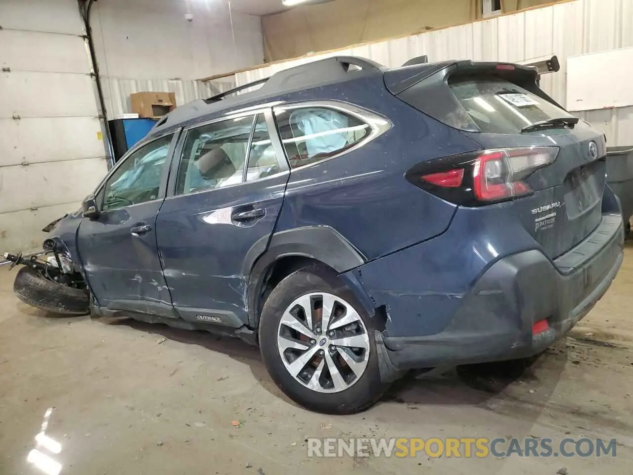 2 Photograph of a damaged car 4S4BTAAC4S3100355 SUBARU LEGACY 2025