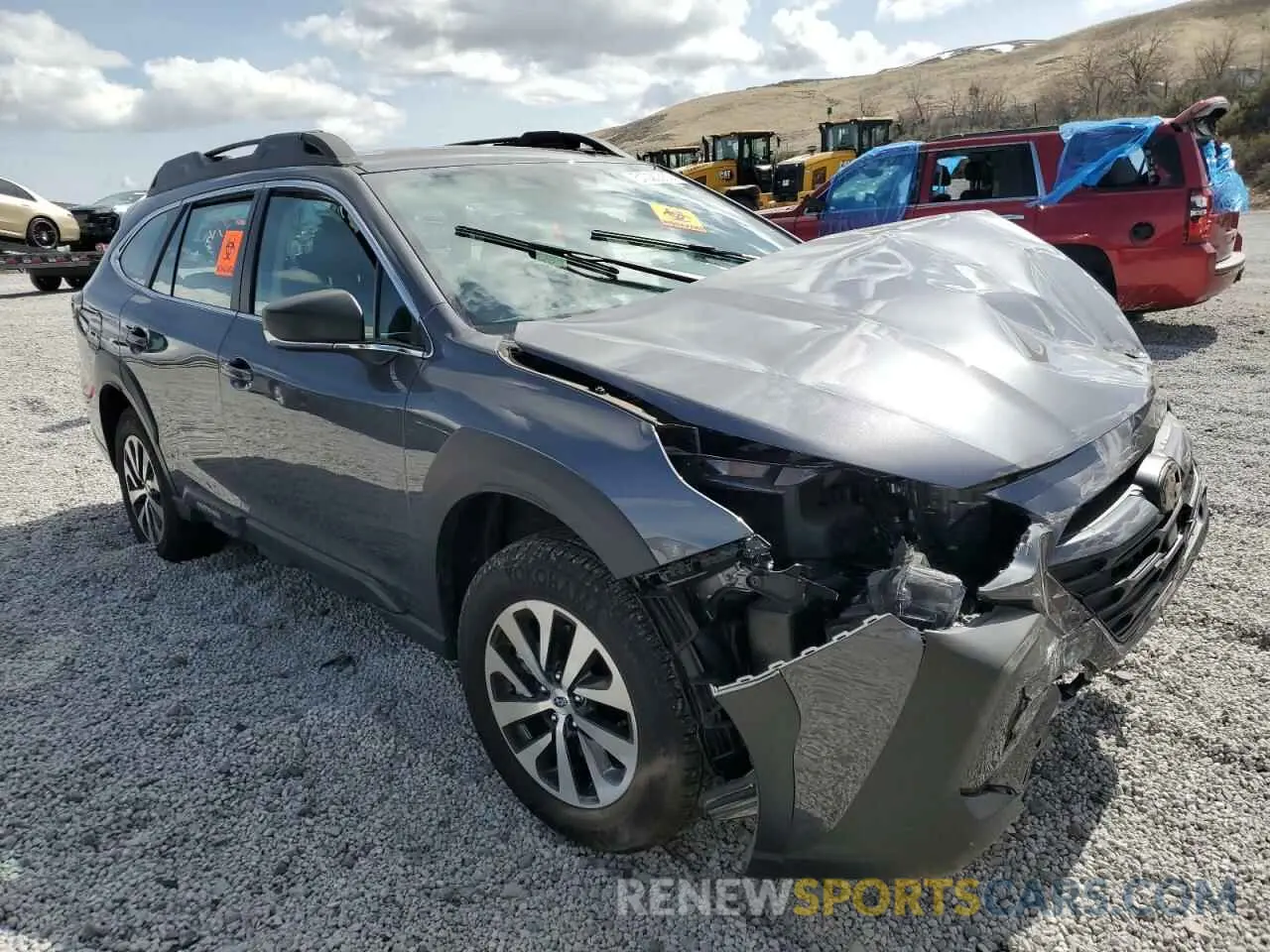 4 Photograph of a damaged car 4S4BTAACXS3113160 SUBARU LEGACY 2025