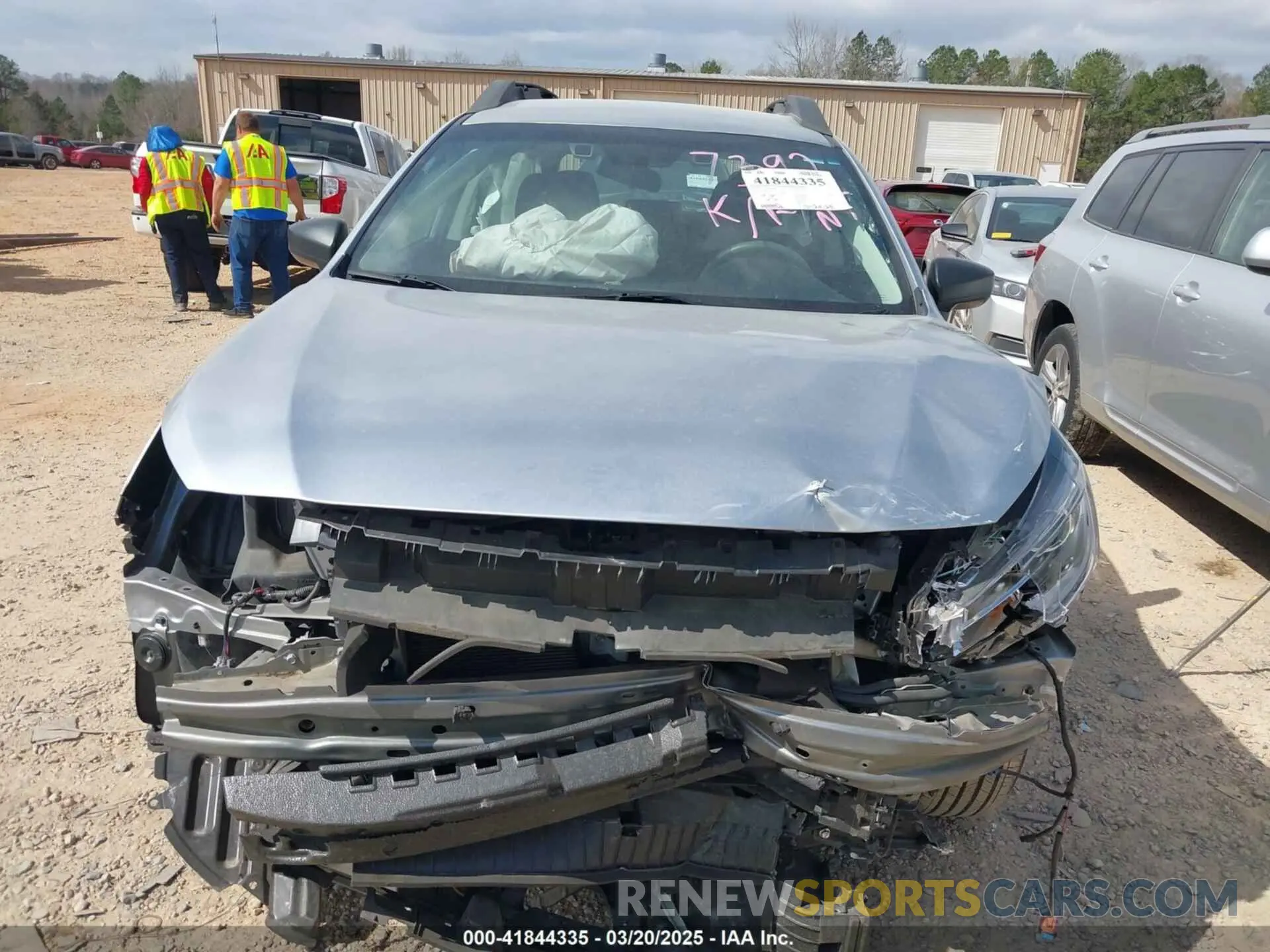 6 Photograph of a damaged car 4S4BSABC0K3377392 SUBARU OUTBACK 2019