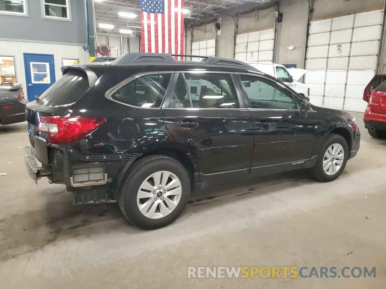 3 Photograph of a damaged car 4S4BSABC0K3387114 SUBARU OUTBACK 2019