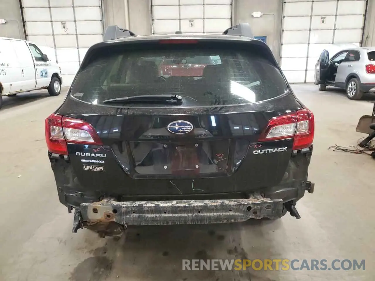 6 Photograph of a damaged car 4S4BSABC0K3387114 SUBARU OUTBACK 2019