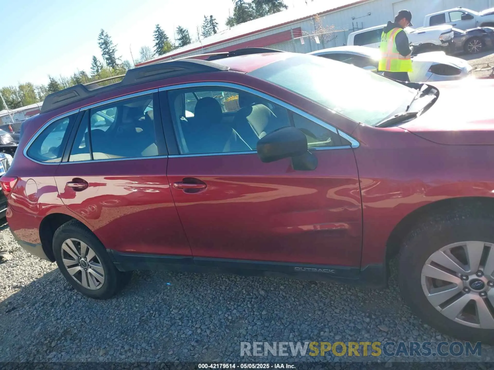 14 Photograph of a damaged car 4S4BSABC1K3201368 SUBARU OUTBACK 2019