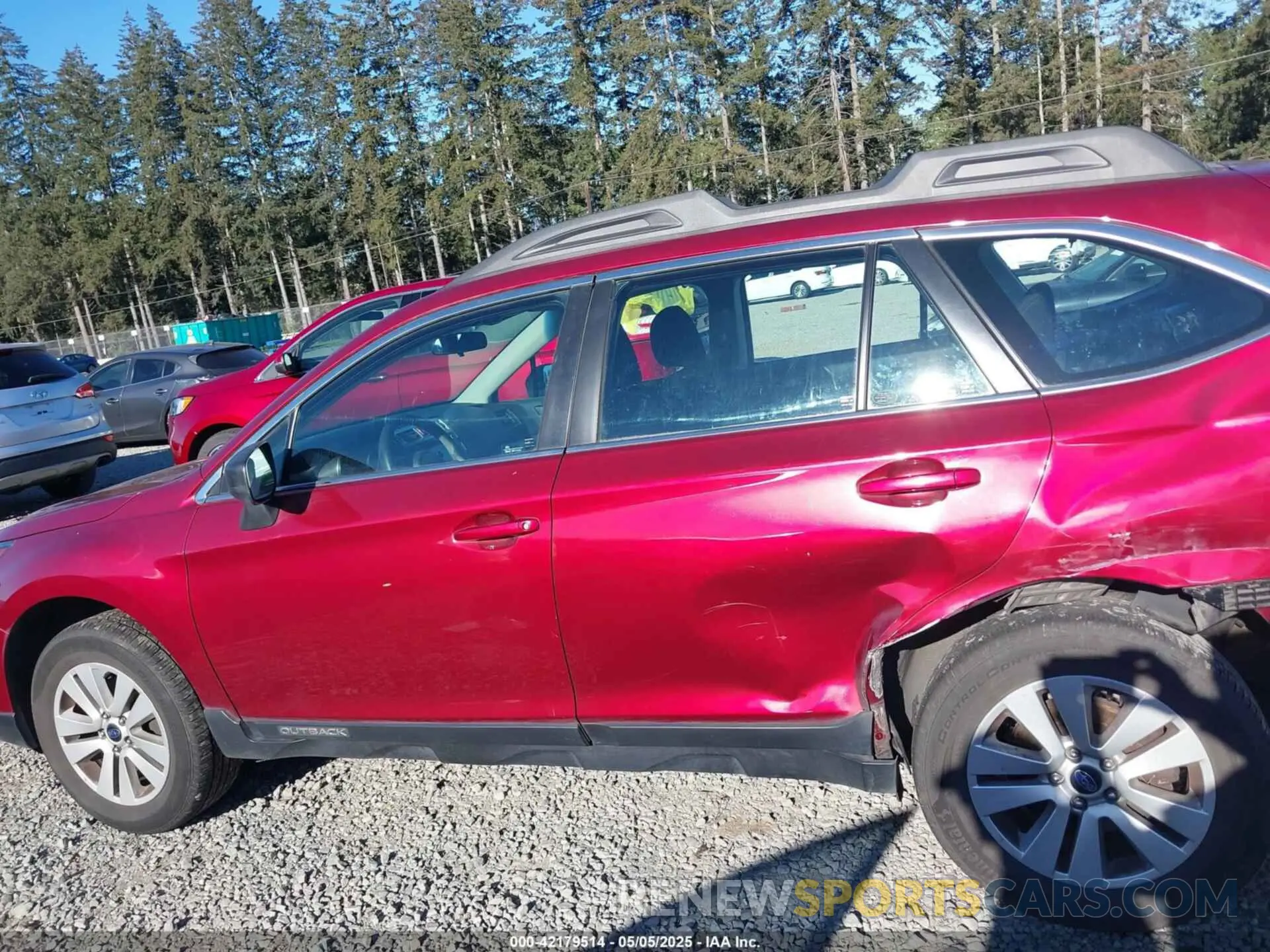 15 Photograph of a damaged car 4S4BSABC1K3201368 SUBARU OUTBACK 2019