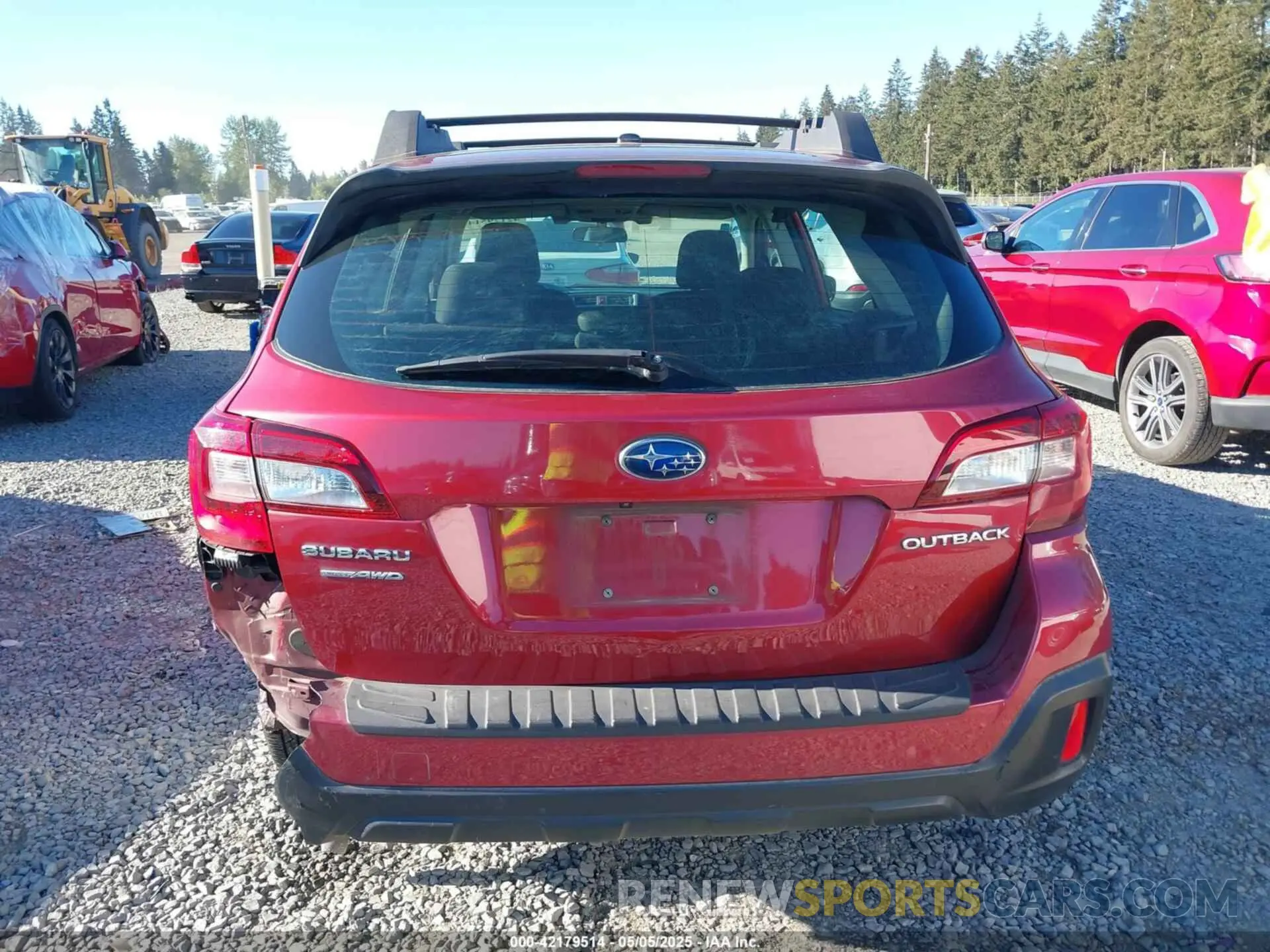 17 Photograph of a damaged car 4S4BSABC1K3201368 SUBARU OUTBACK 2019
