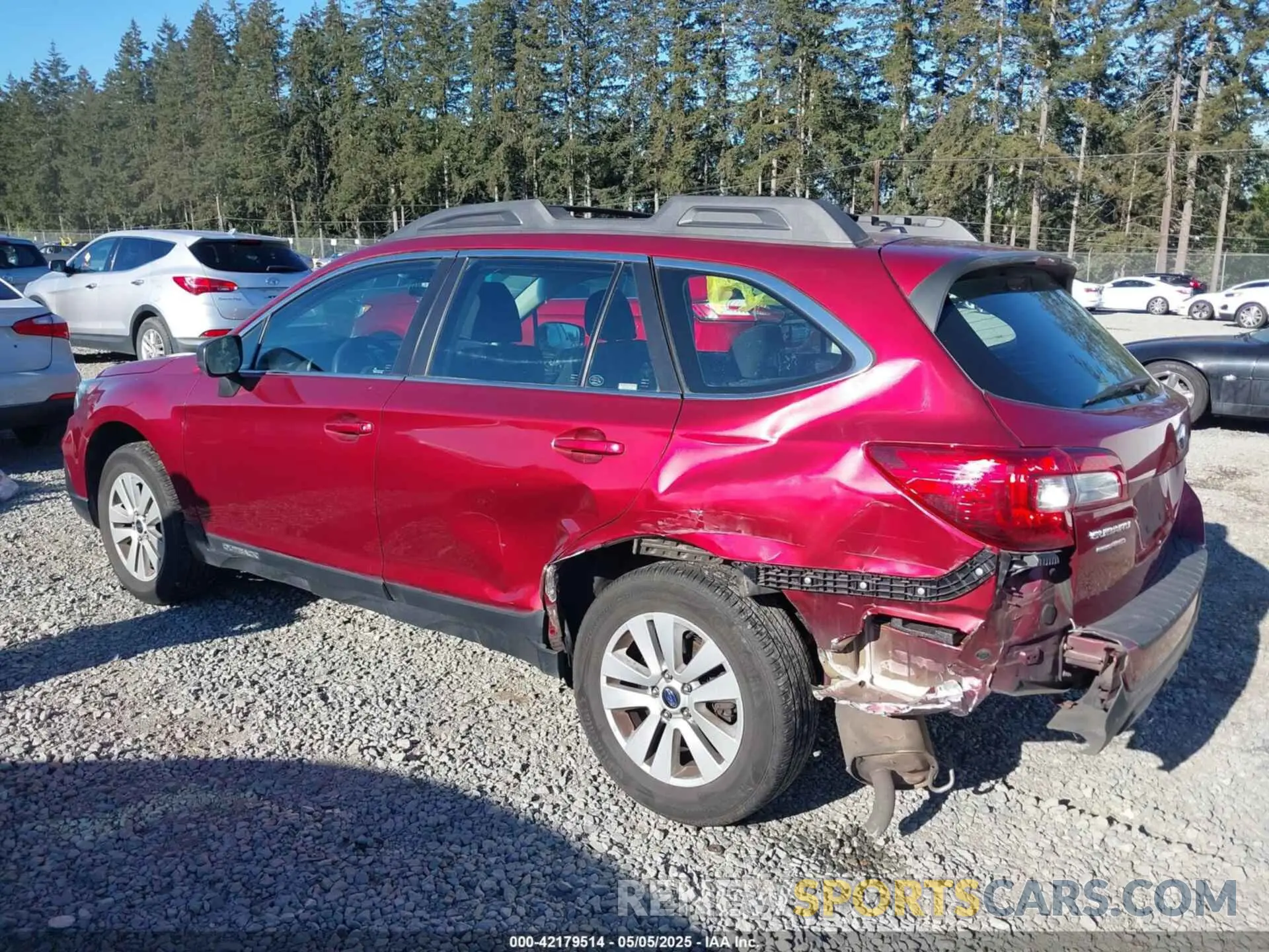 3 Photograph of a damaged car 4S4BSABC1K3201368 SUBARU OUTBACK 2019
