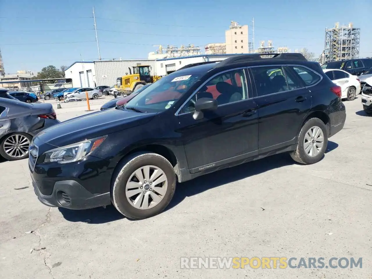 1 Photograph of a damaged car 4S4BSABC1K3220955 SUBARU OUTBACK 2019