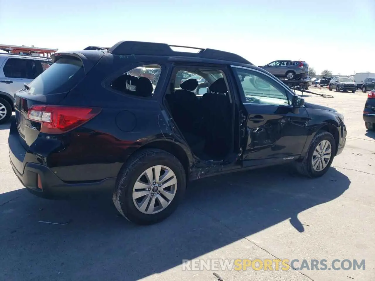 3 Photograph of a damaged car 4S4BSABC1K3220955 SUBARU OUTBACK 2019