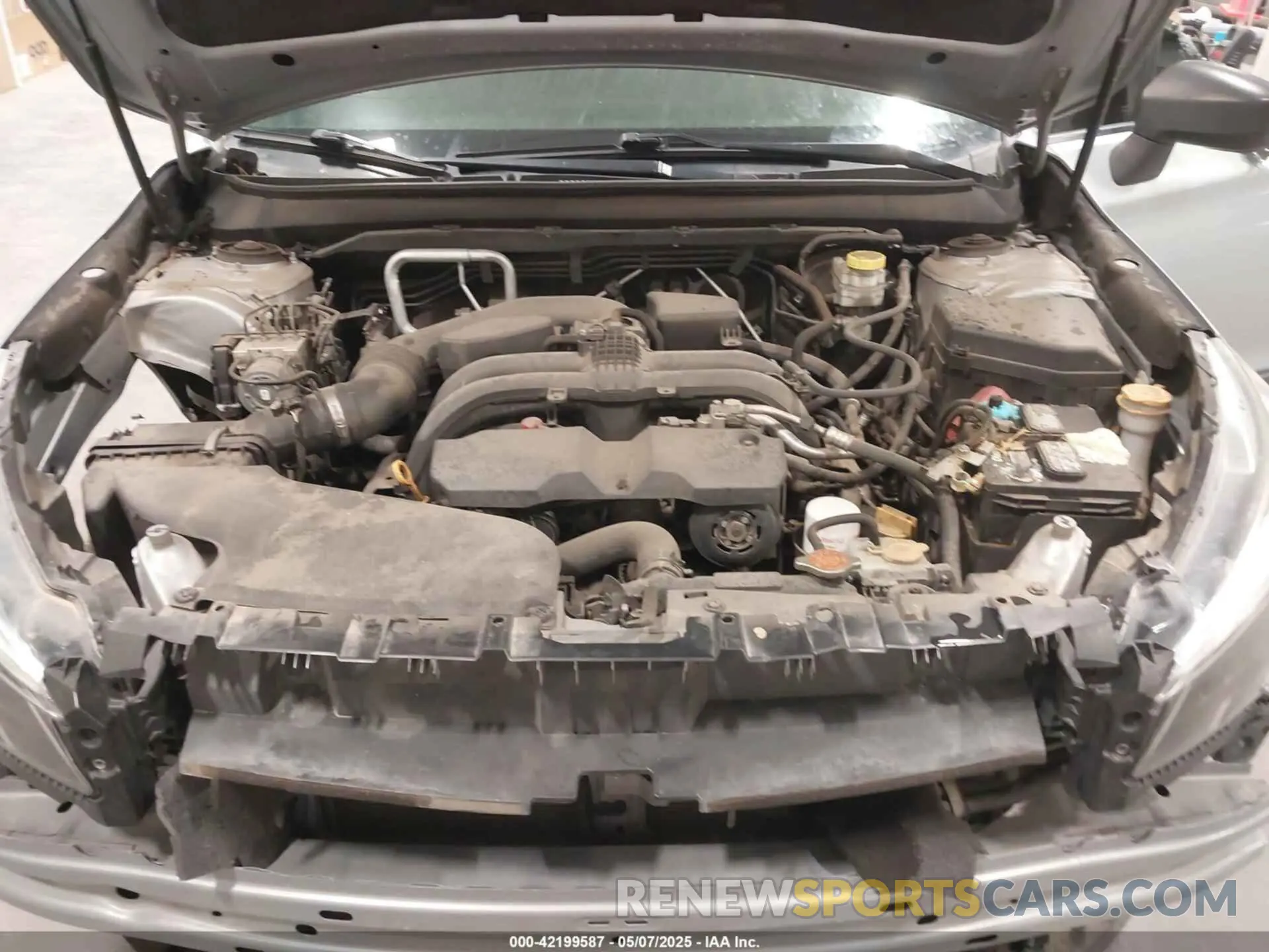 10 Photograph of a damaged car 4S4BSABC1K3309585 SUBARU OUTBACK 2019