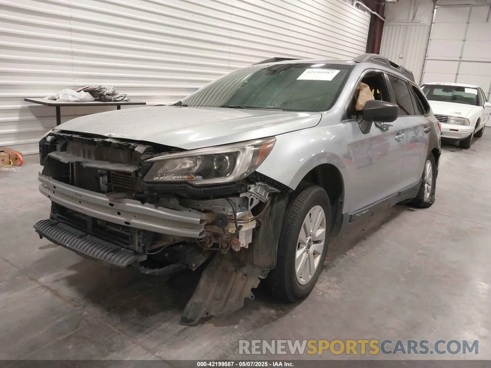 2 Photograph of a damaged car 4S4BSABC1K3309585 SUBARU OUTBACK 2019