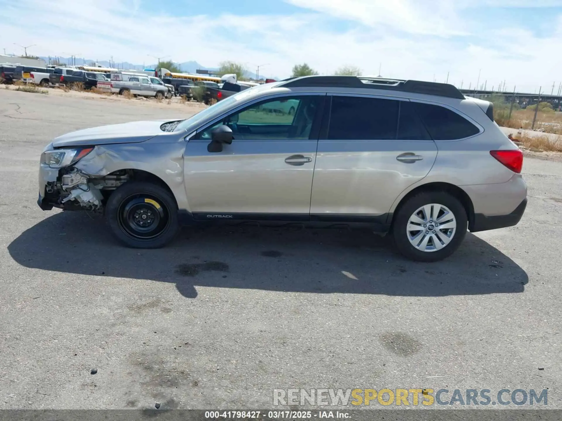 15 Photograph of a damaged car 4S4BSABC1K3331876 SUBARU OUTBACK 2019