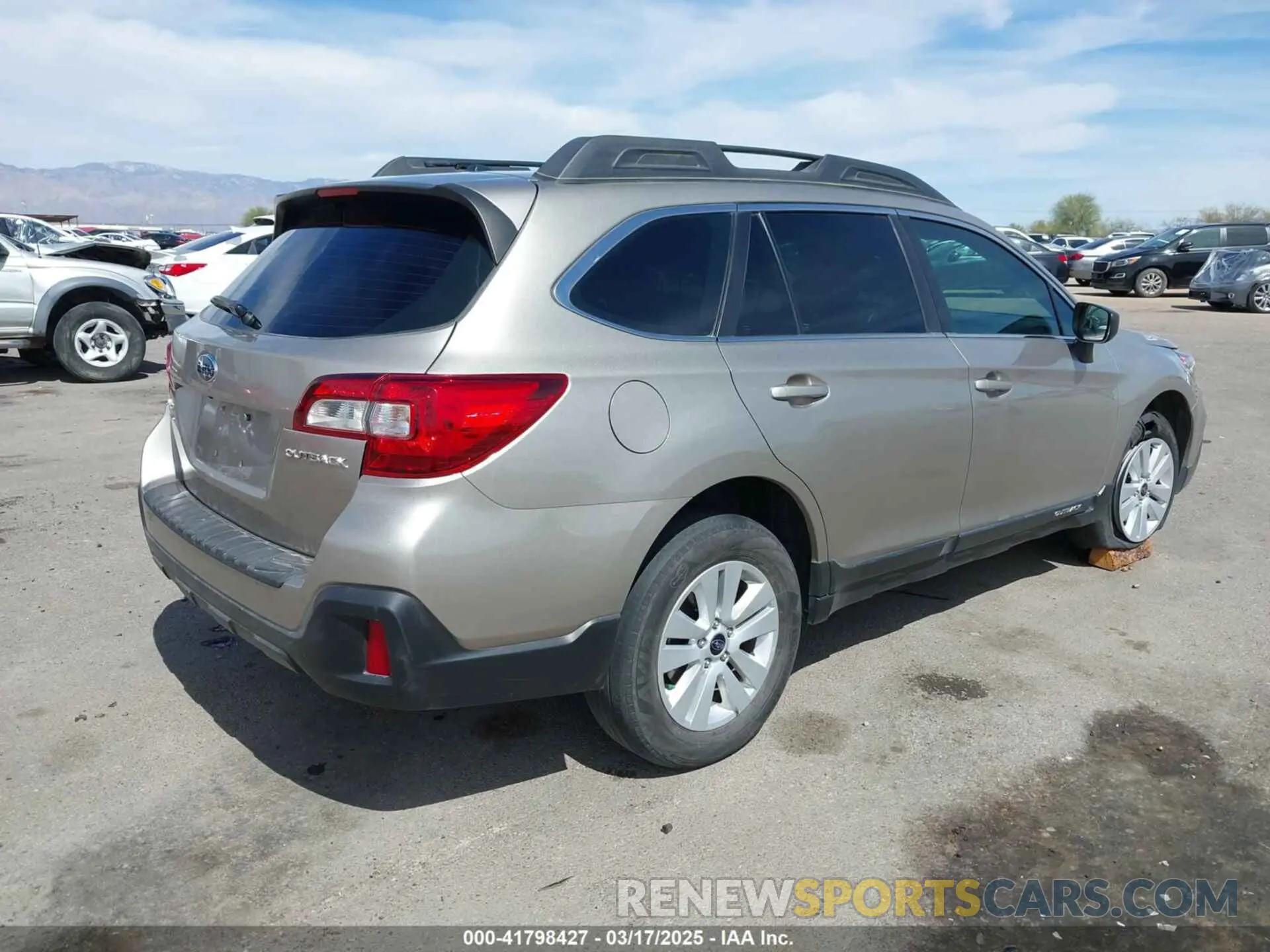 4 Photograph of a damaged car 4S4BSABC1K3331876 SUBARU OUTBACK 2019