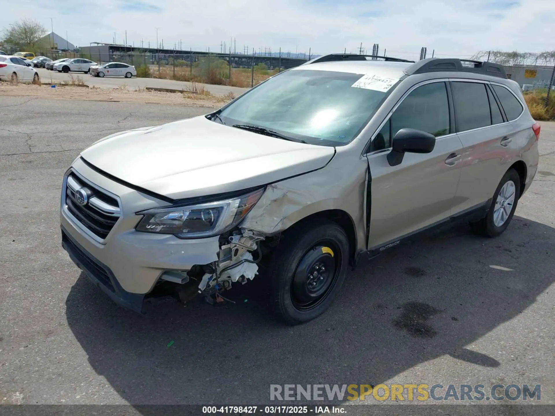 6 Photograph of a damaged car 4S4BSABC1K3331876 SUBARU OUTBACK 2019