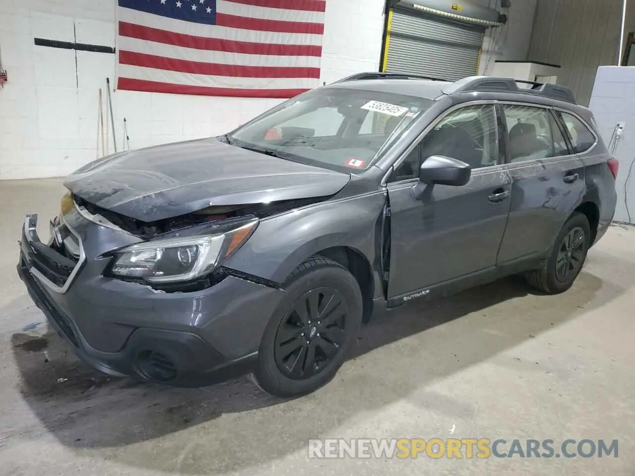 1 Photograph of a damaged car 4S4BSABC2K3280159 SUBARU OUTBACK 2019