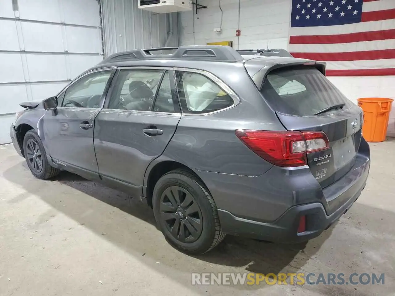 2 Photograph of a damaged car 4S4BSABC2K3280159 SUBARU OUTBACK 2019