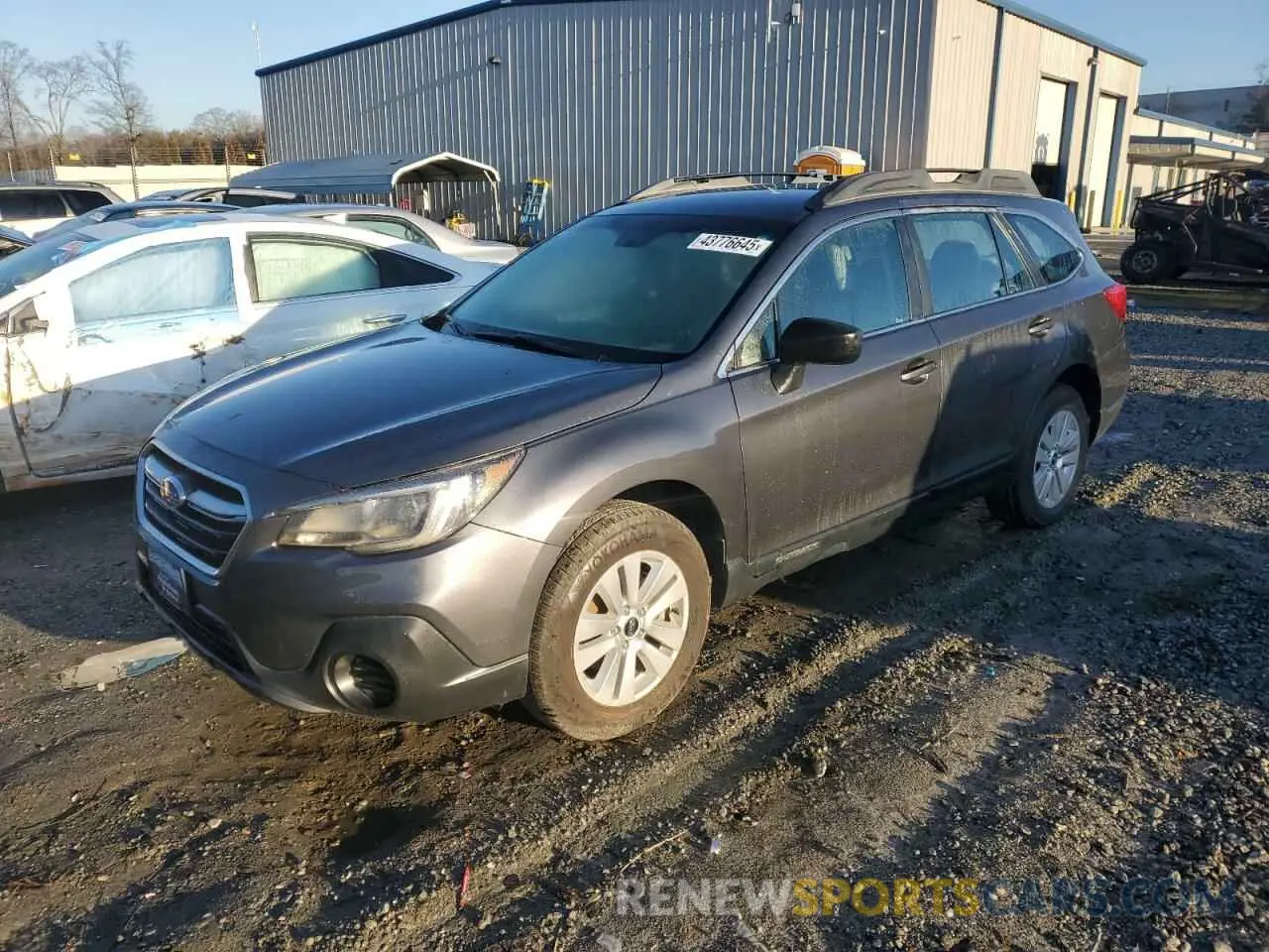 1 Photograph of a damaged car 4S4BSABC3K3235344 SUBARU OUTBACK 2019