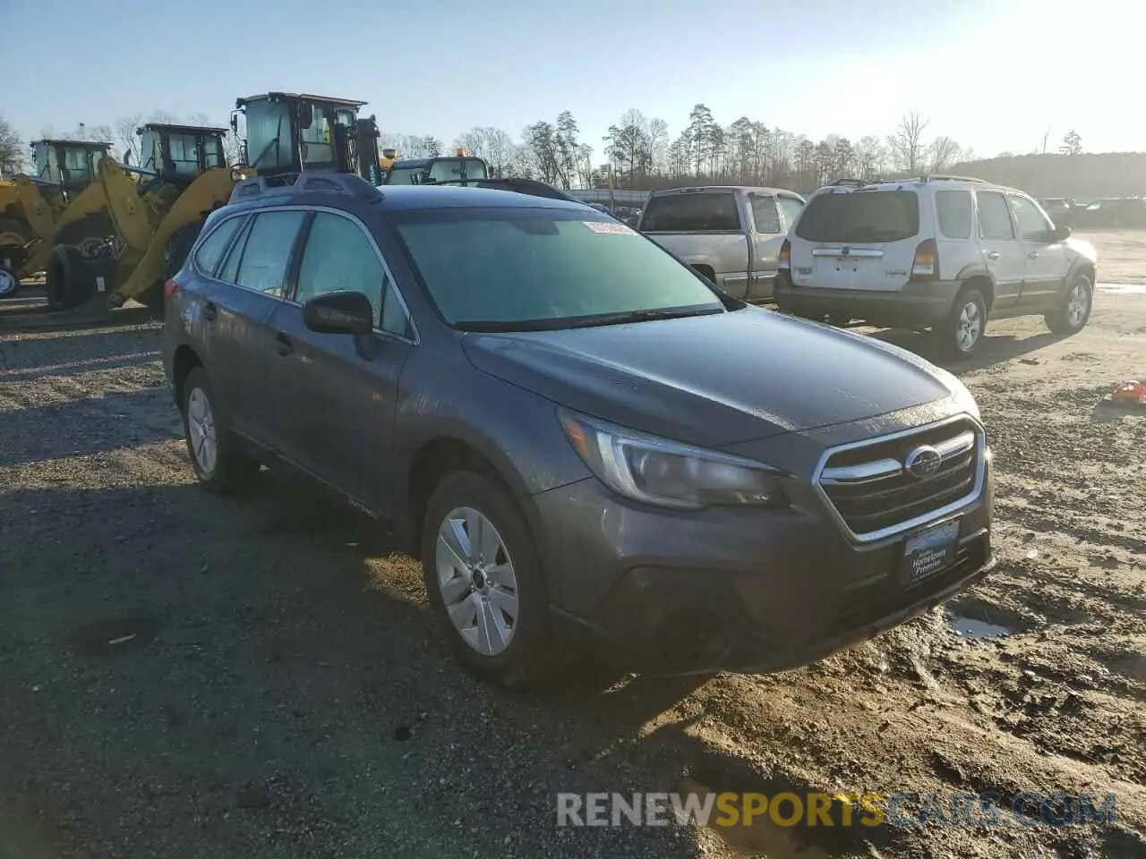 4 Photograph of a damaged car 4S4BSABC3K3235344 SUBARU OUTBACK 2019