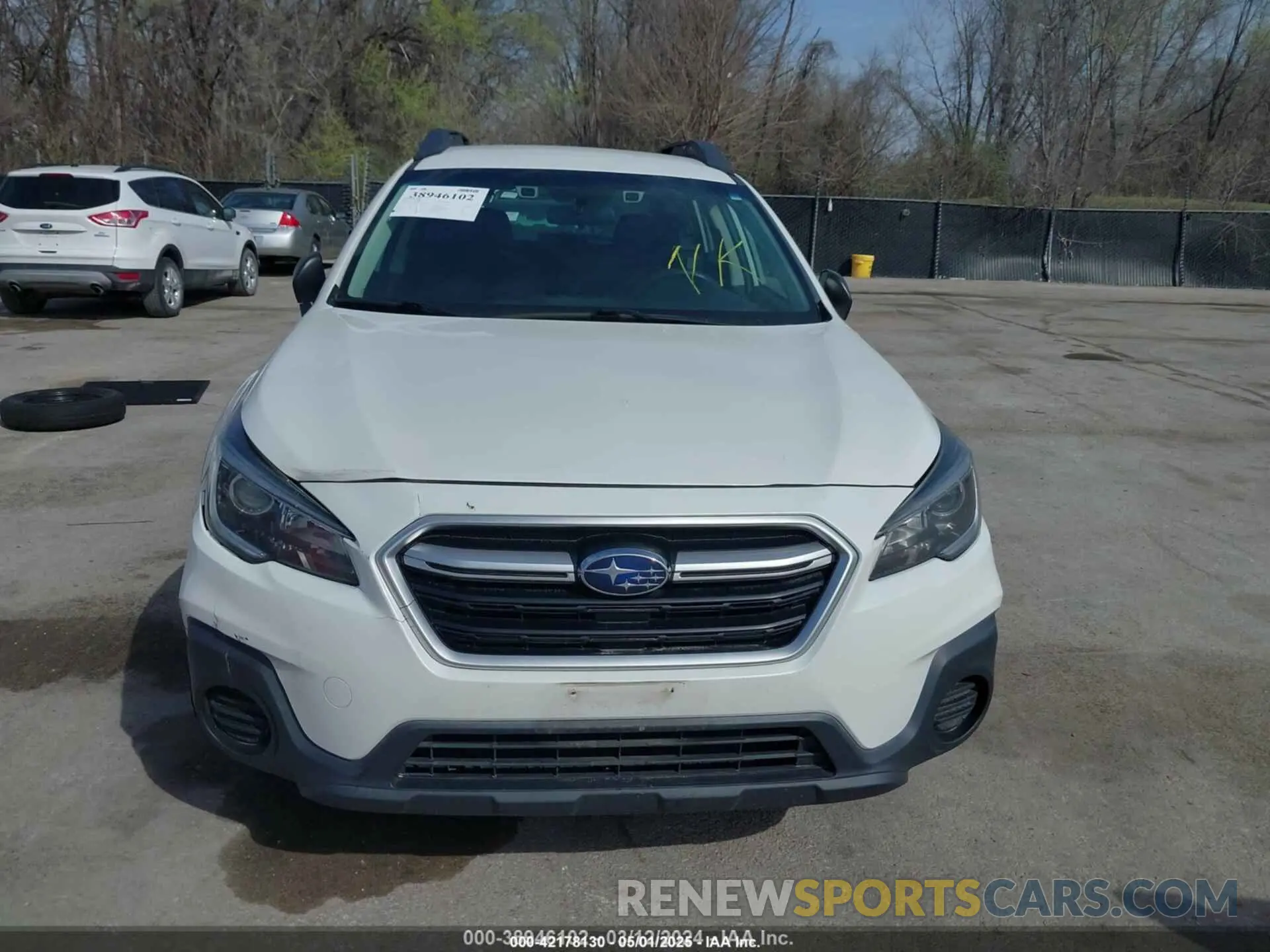 6 Photograph of a damaged car 4S4BSABC4K3237443 SUBARU OUTBACK 2019