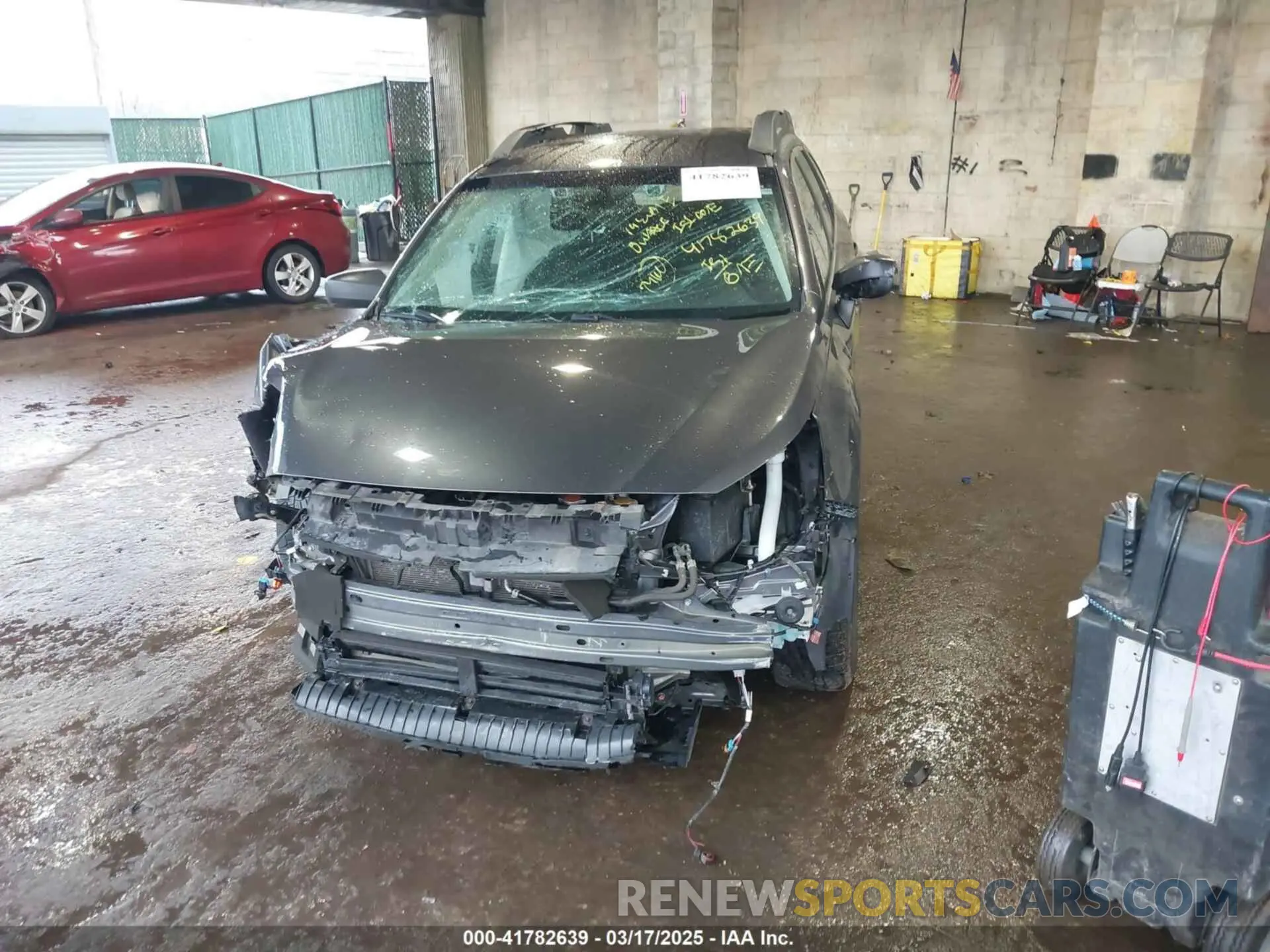 6 Photograph of a damaged car 4S4BSABC5K3337602 SUBARU OUTBACK 2019