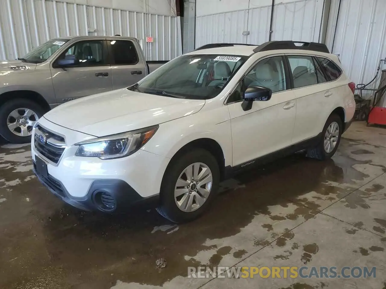 1 Photograph of a damaged car 4S4BSABC6K3390194 SUBARU OUTBACK 2019