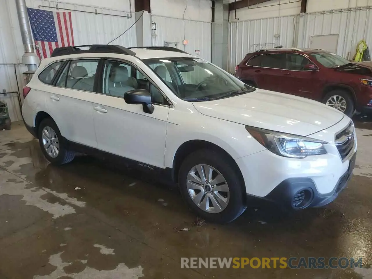 4 Photograph of a damaged car 4S4BSABC6K3390194 SUBARU OUTBACK 2019