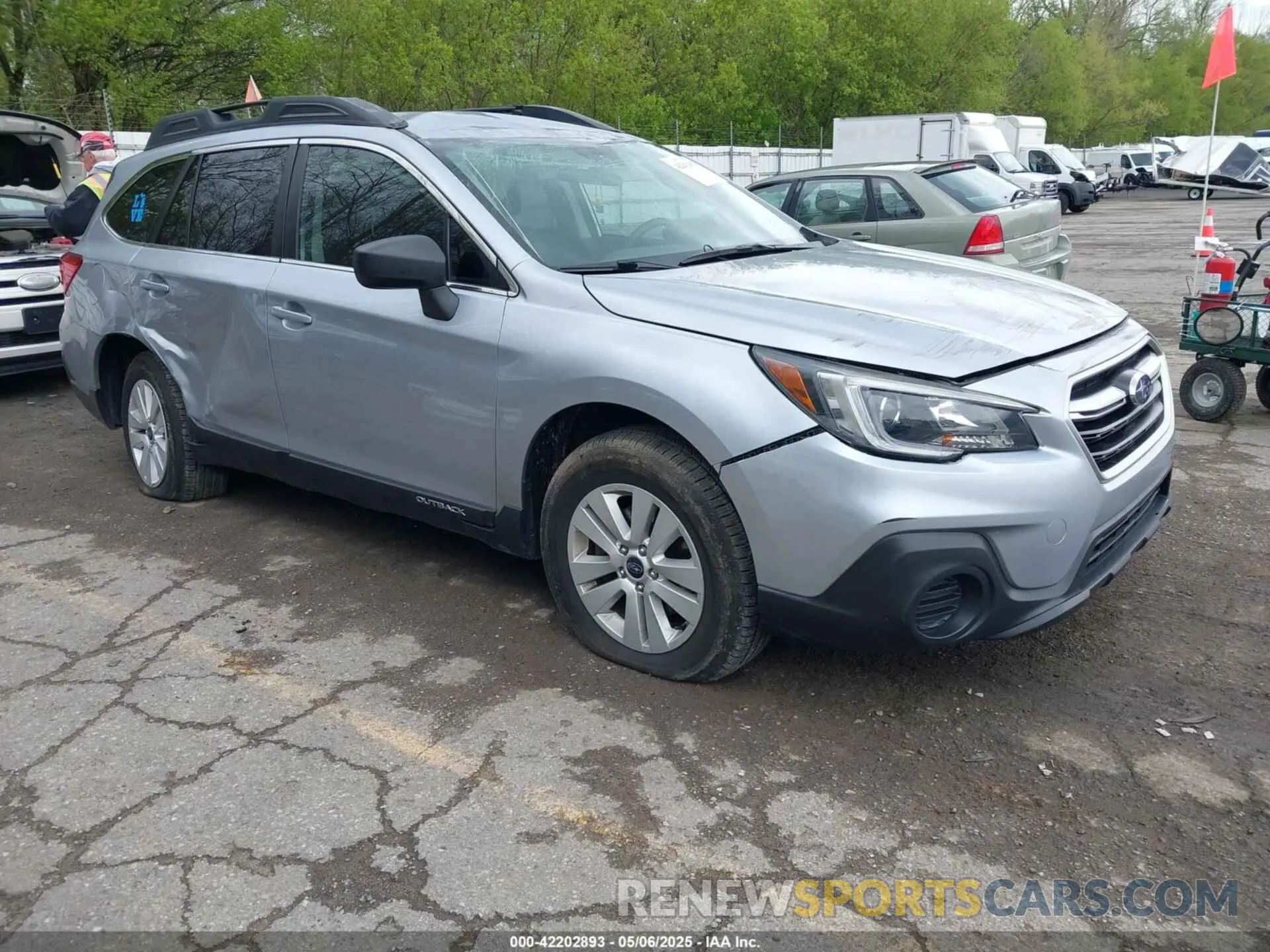 1 Photograph of a damaged car 4S4BSABC7K3259629 SUBARU OUTBACK 2019
