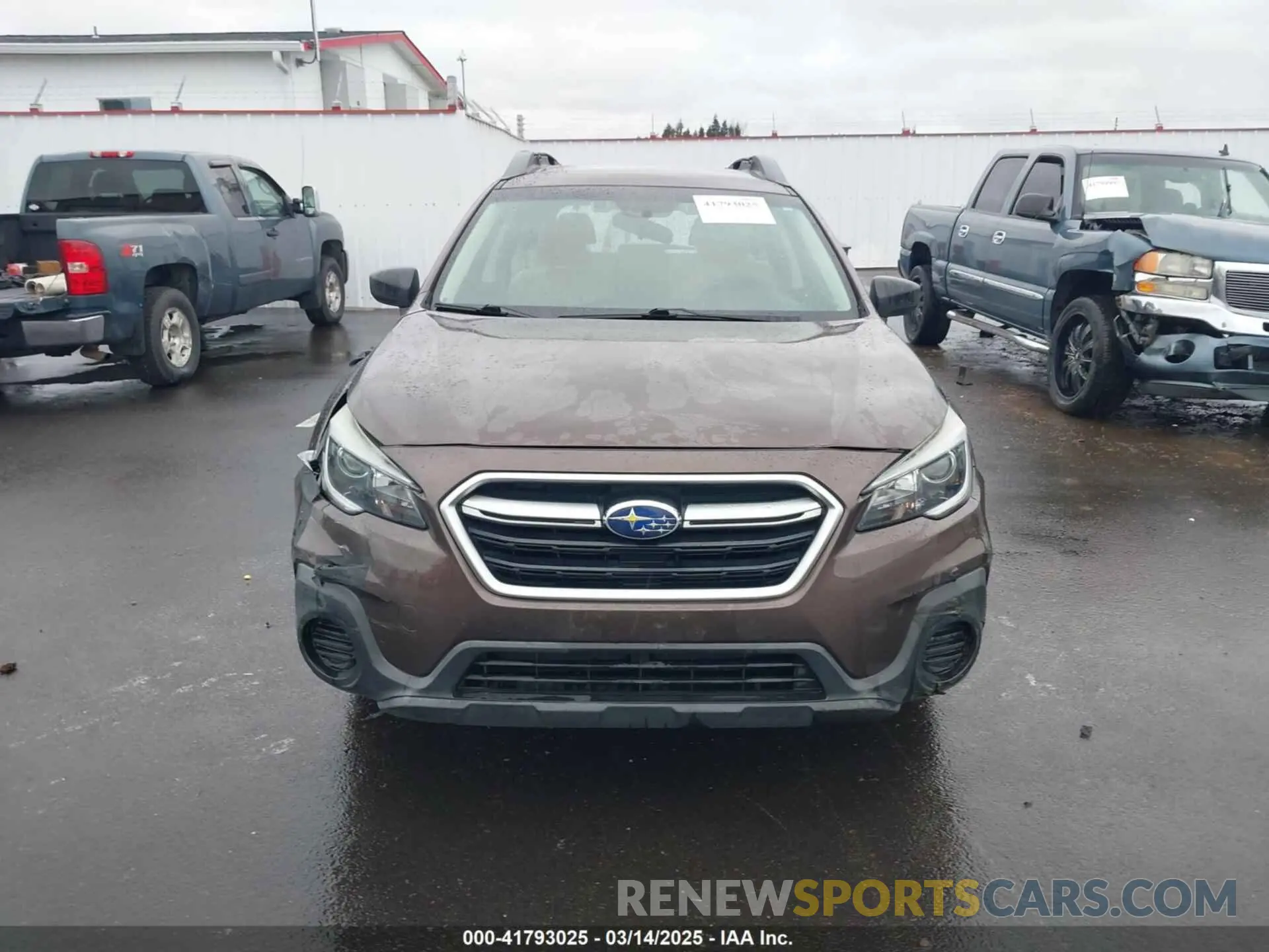 13 Photograph of a damaged car 4S4BSABC7K3302320 SUBARU OUTBACK 2019