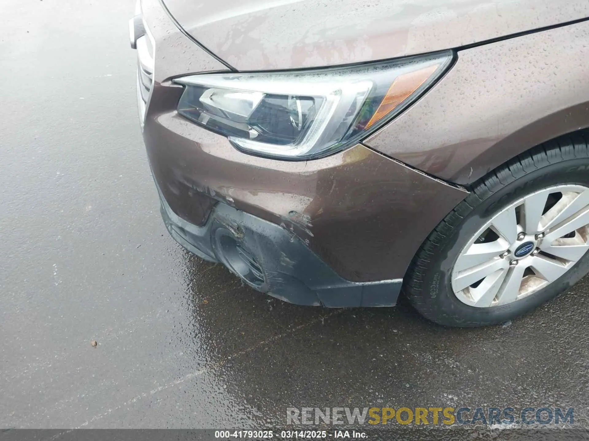19 Photograph of a damaged car 4S4BSABC7K3302320 SUBARU OUTBACK 2019