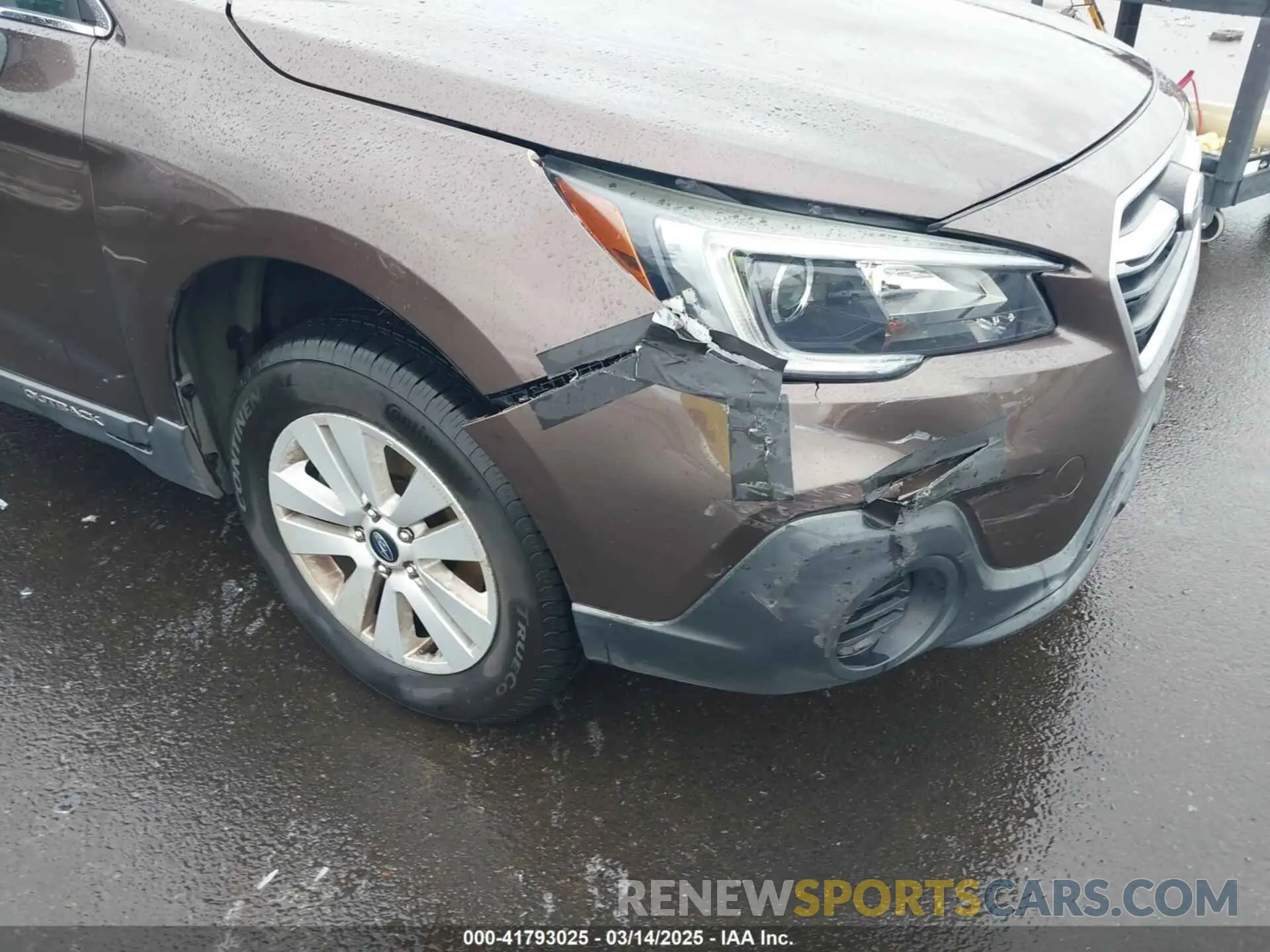 20 Photograph of a damaged car 4S4BSABC7K3302320 SUBARU OUTBACK 2019