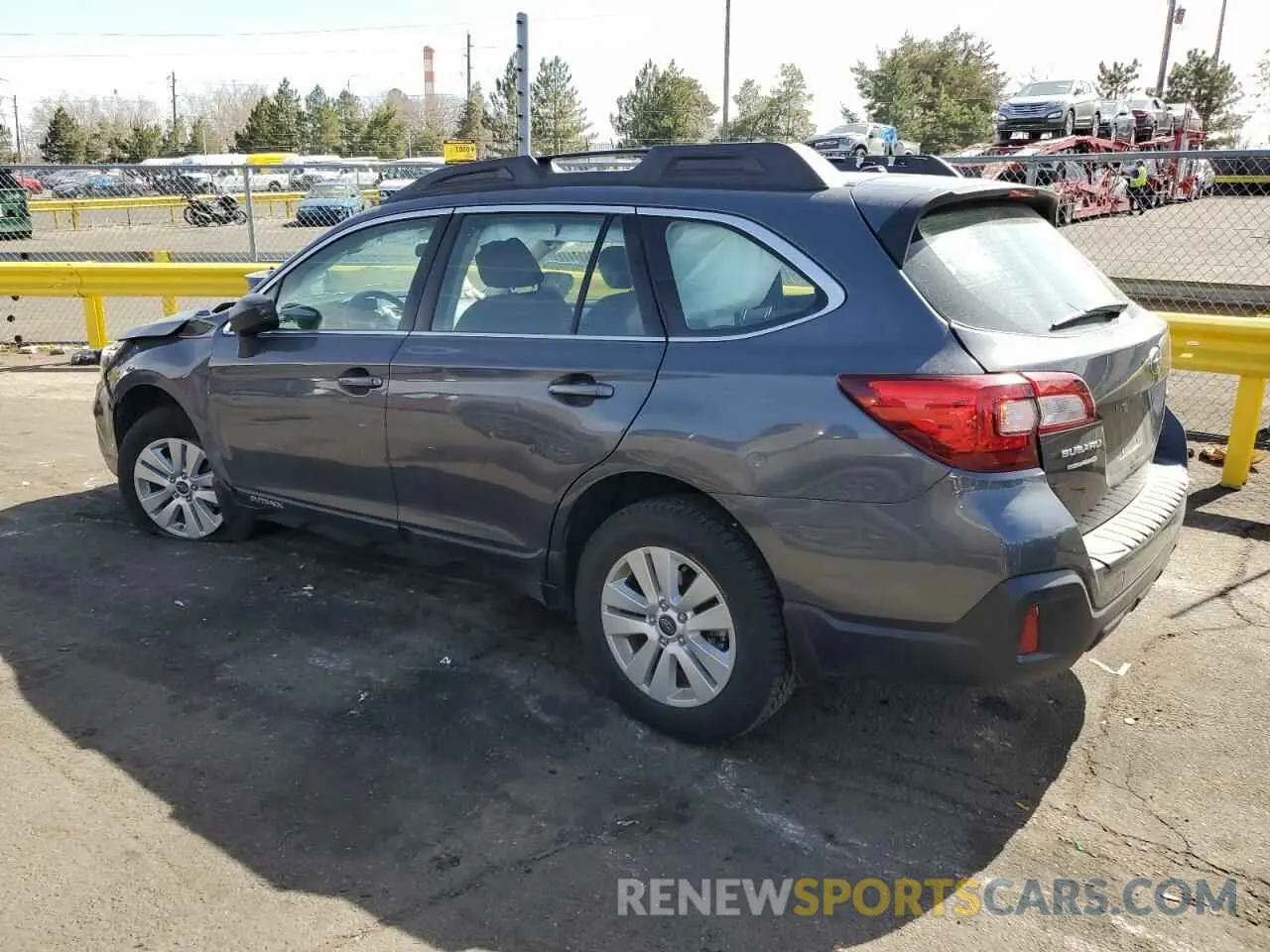 2 Photograph of a damaged car 4S4BSABC8K3265665 SUBARU OUTBACK 2019