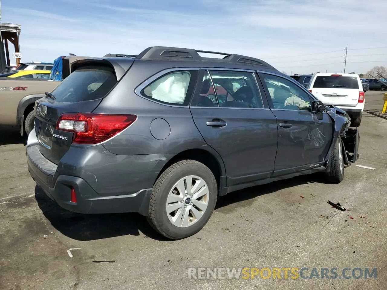3 Photograph of a damaged car 4S4BSABC8K3265665 SUBARU OUTBACK 2019
