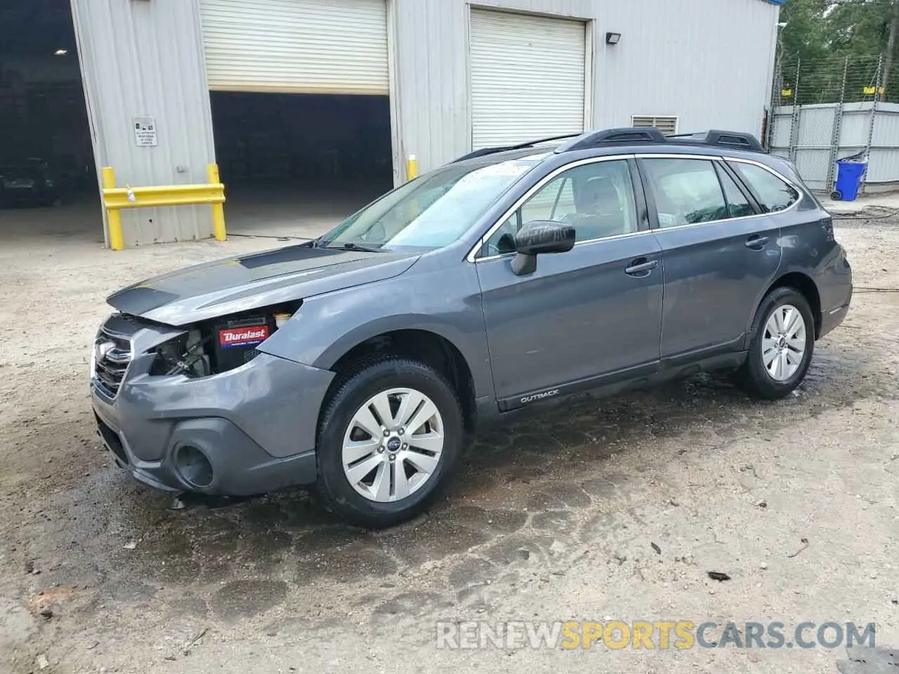 1 Photograph of a damaged car 4S4BSABC8K3272048 SUBARU OUTBACK 2019