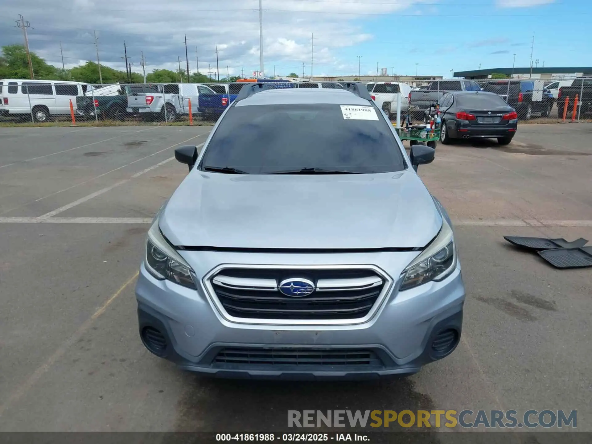 11 Photograph of a damaged car 4S4BSABC9K3296780 SUBARU OUTBACK 2019