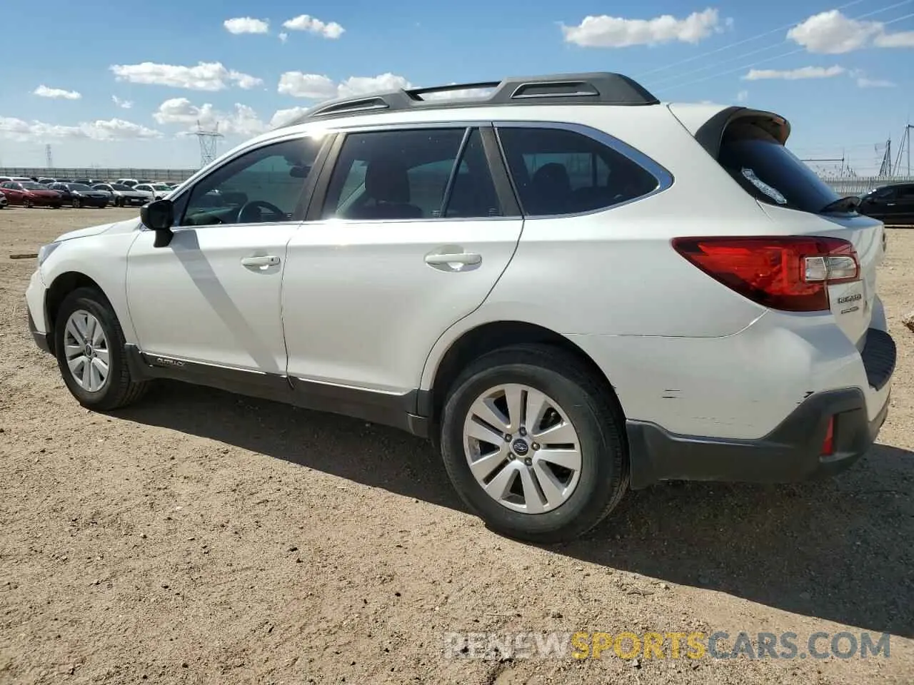 2 Photograph of a damaged car 4S4BSABC9K3383546 SUBARU OUTBACK 2019